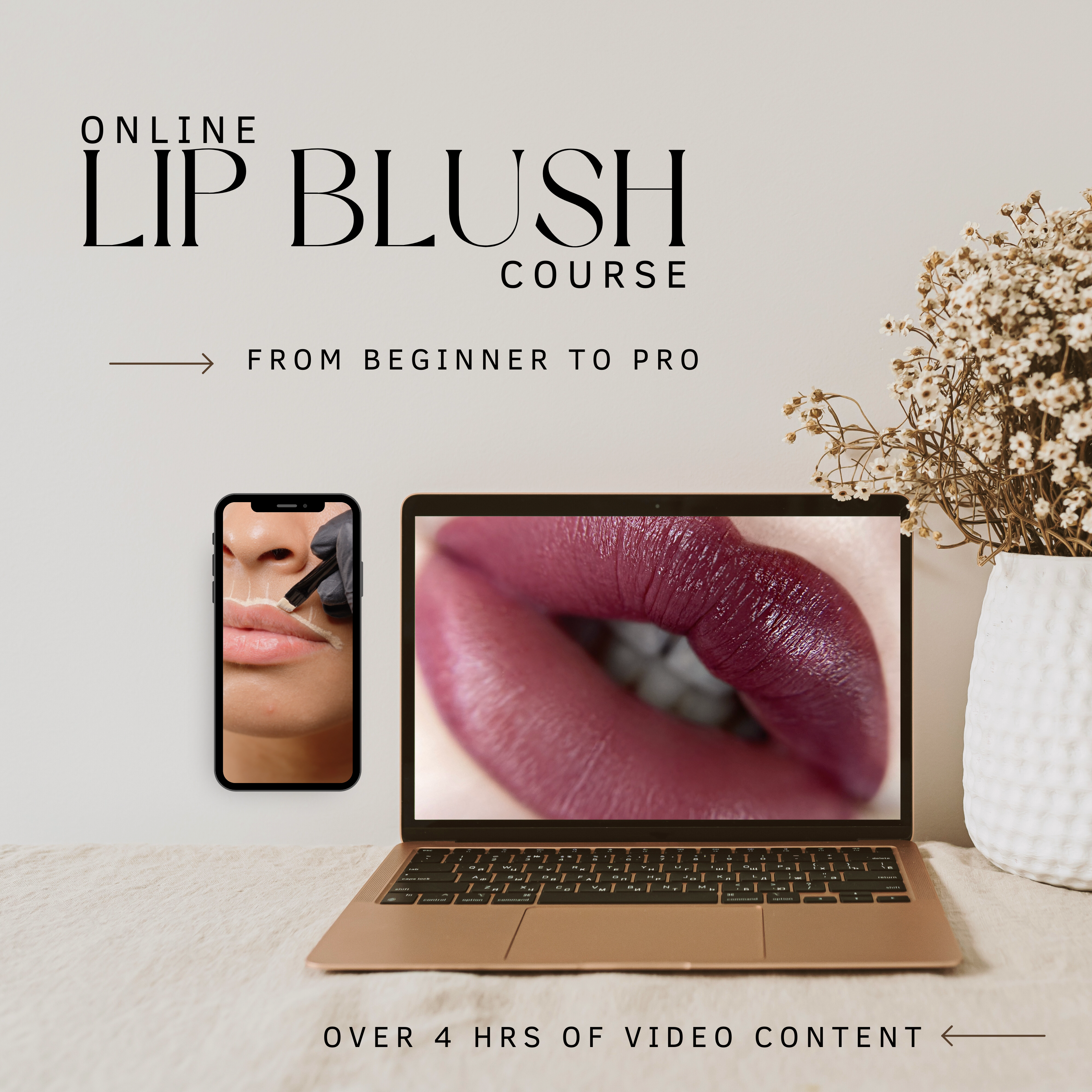 Lip Blushing Course: From Beginner to Pro